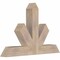 Ekena Millwork Saratoga Smooth Timber Gable Bracket, Douglas Fir, 48"W x 32"H x 5 1/2"D x 5 1/2"F, 16/12 Pitch GBW048X32X0606SAR00SDF - alternate 3